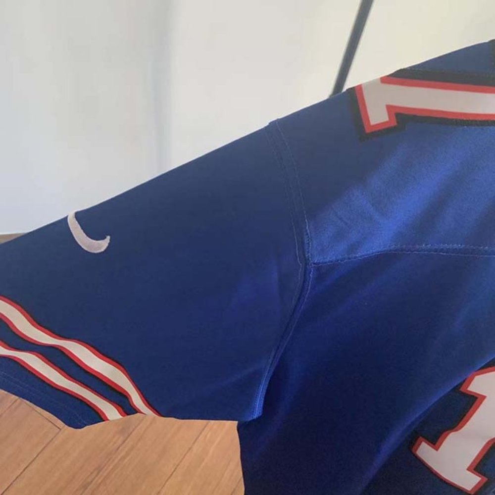 Nike Mens Buffalo Bills Josh Allen #17 Royal Blue Jersey - Picture 8 of 11